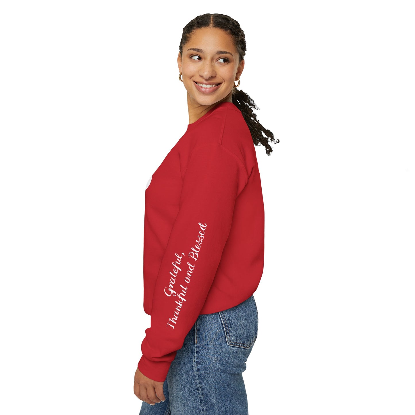 Faith Heart Unisex Heavy Blend™ Crewneck Sweatshirt