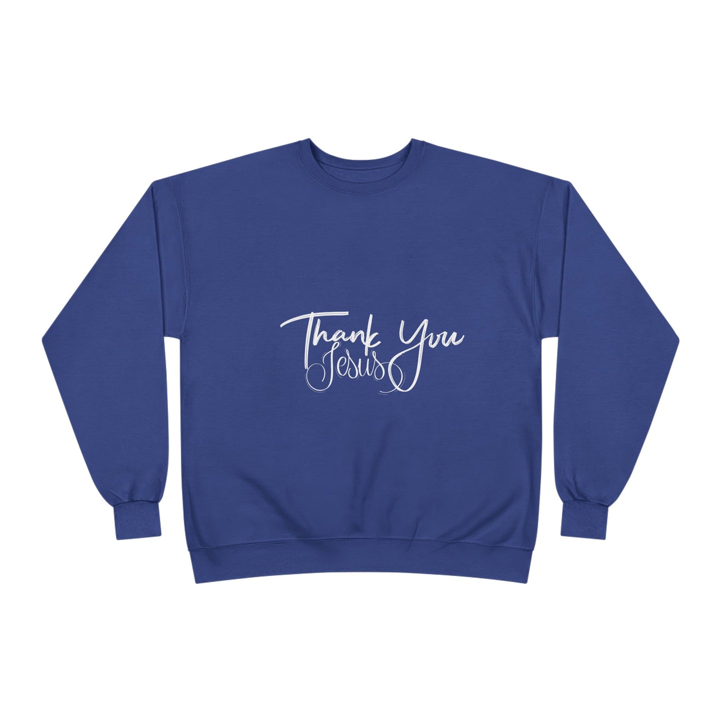 Thank You Eco-Friendly Crewneck Sweatshirt
