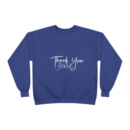 Thank You Eco-Friendly Crewneck Sweatshirt
