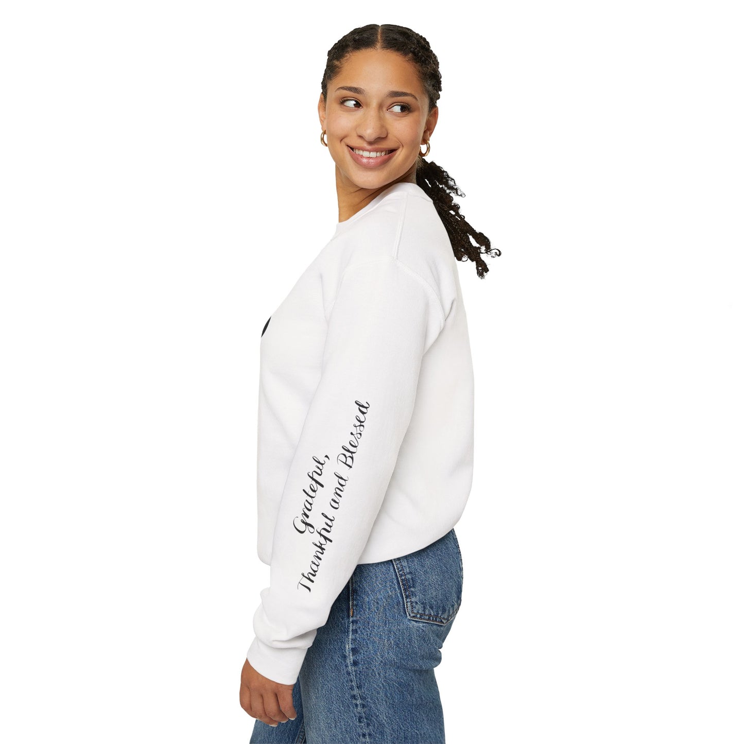 Faith Heart Unisex Heavy Blend™ Crewneck Sweatshirt