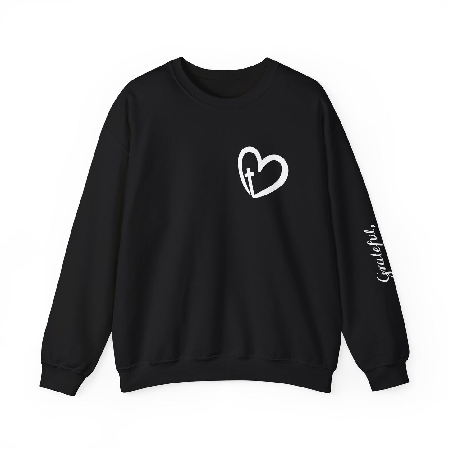 Faith Heart Unisex Heavy Blend™ Crewneck Sweatshirt