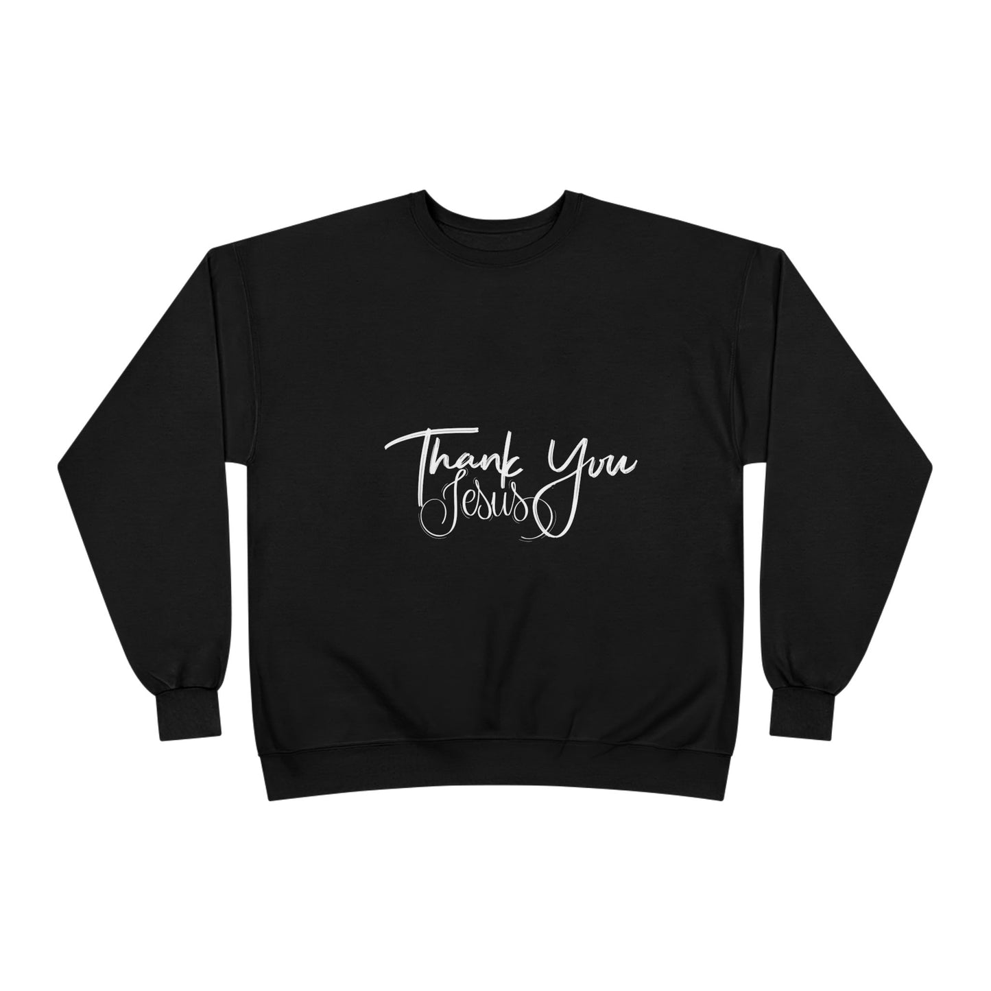 Thank You Eco-Friendly Crewneck Sweatshirt