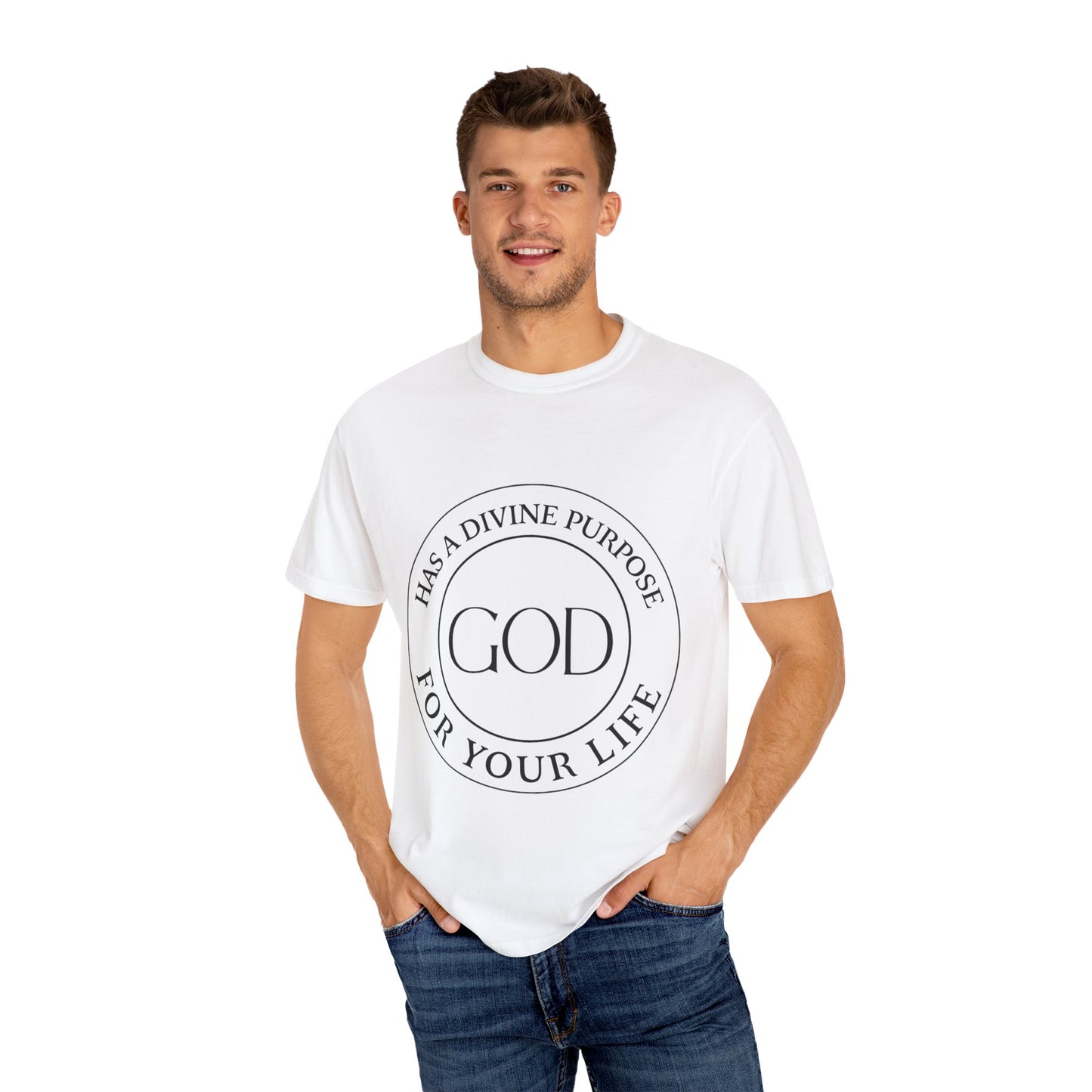 Divine Purpose Message, Faith Apparel, Christian Gift, Motivational Wear,