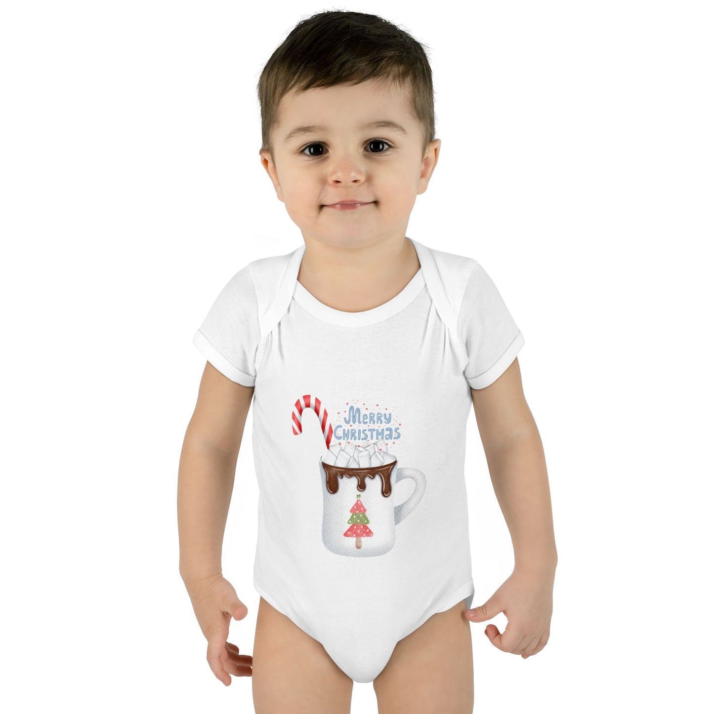 Merry Christmas Baby Bodysuit
