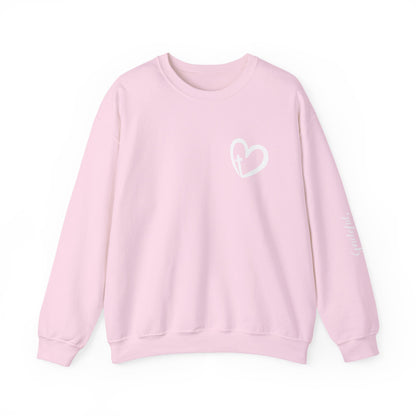 Faith Heart Unisex Heavy Blend™ Crewneck Sweatshirt