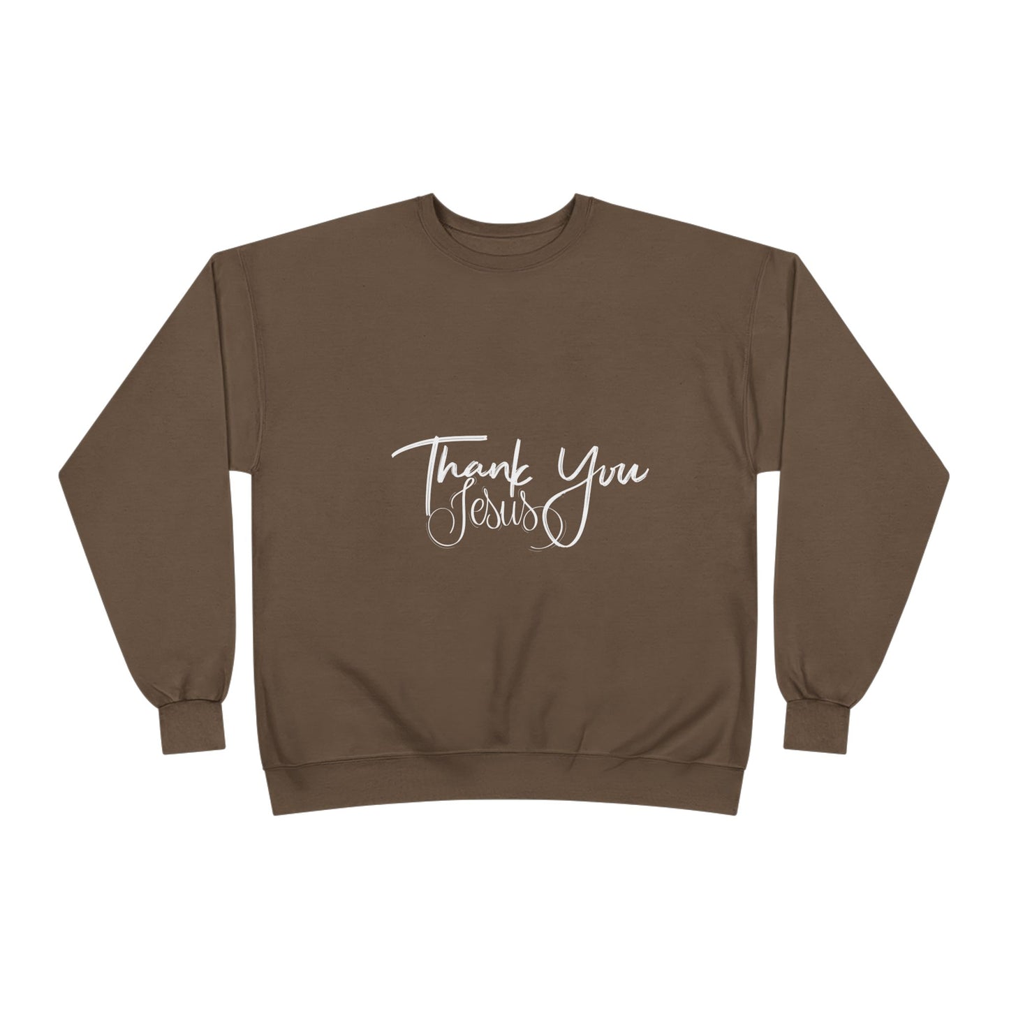 Thank You Eco-Friendly Crewneck Sweatshirt