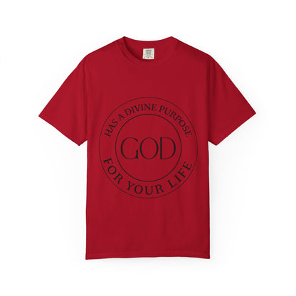 Divine Purpose Message, Faith Apparel, Christian Gift, Motivational Wear,