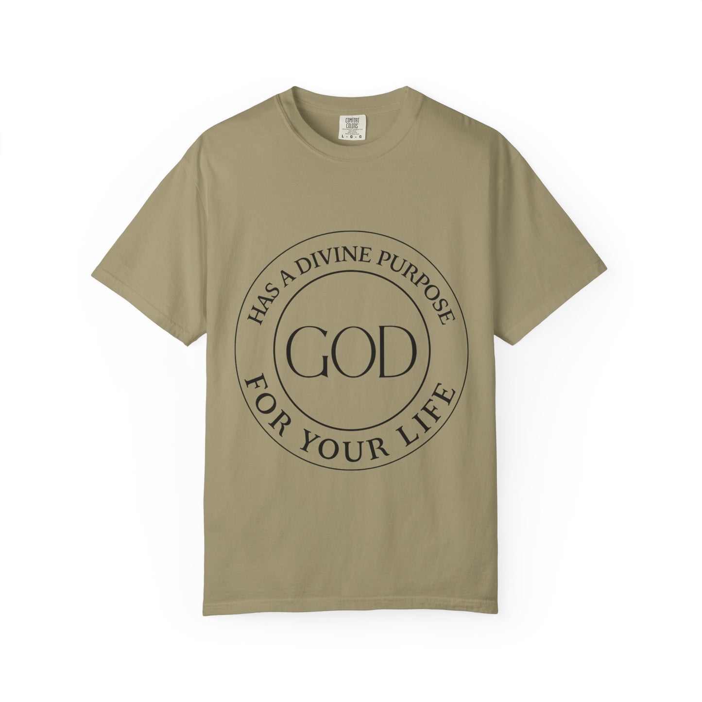 Divine Purpose Message, Faith Apparel, Christian Gift, Motivational Wear,