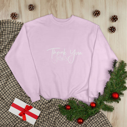 Thank You Eco-Friendly Crewneck Sweatshirt