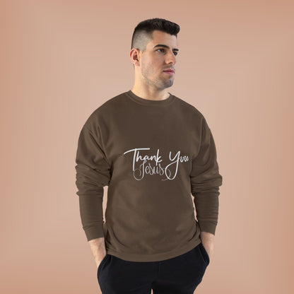 Thank You Eco-Friendly Crewneck Sweatshirt