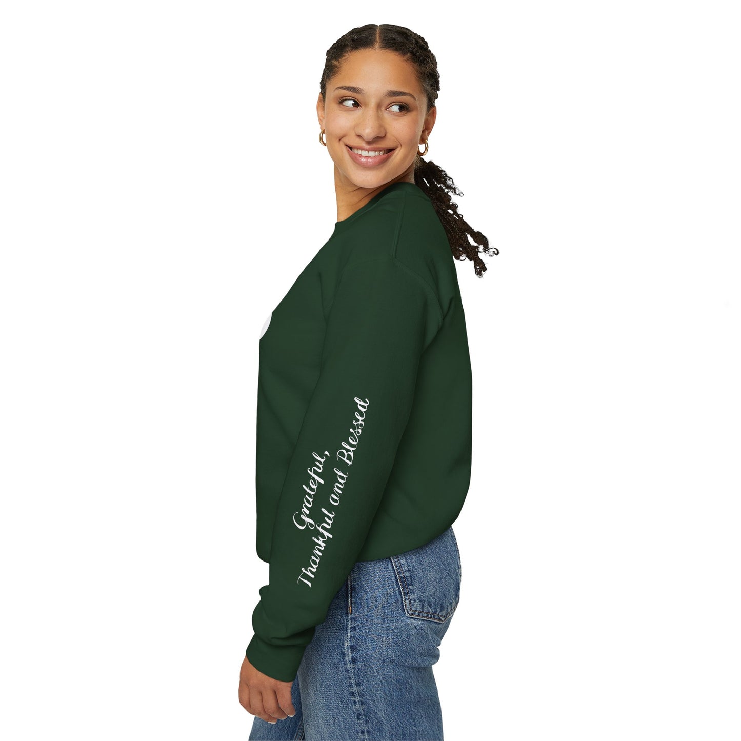 Faith Heart Unisex Heavy Blend™ Crewneck Sweatshirt