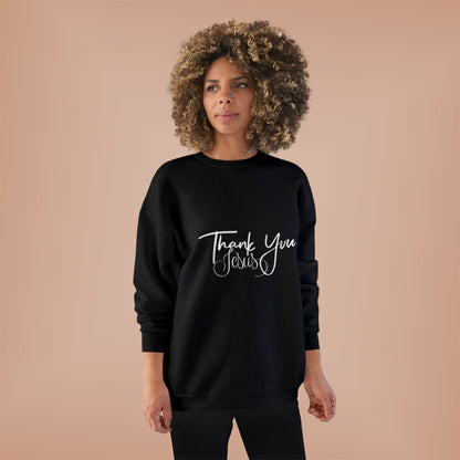 Thank You Eco-Friendly Crewneck Sweatshirt