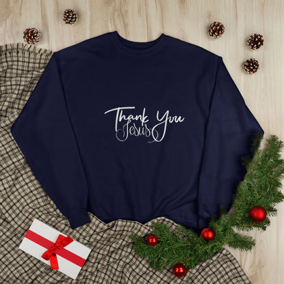 Thank You Eco-Friendly Crewneck Sweatshirt