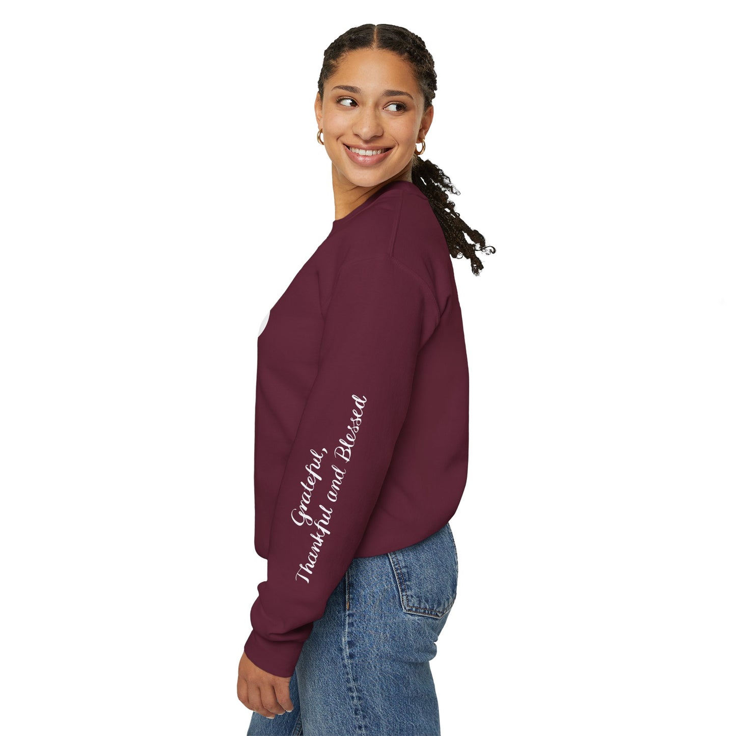Faith Heart Unisex Heavy Blend™ Crewneck Sweatshirt