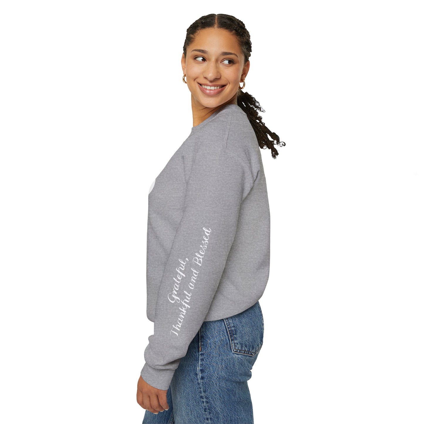 Faith Heart Unisex Heavy Blend™ Crewneck Sweatshirt
