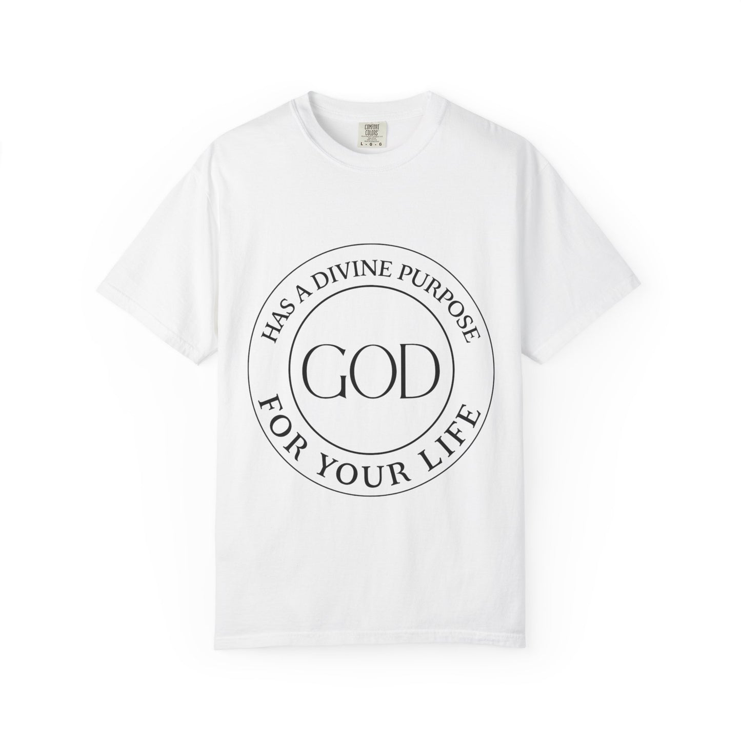 Divine Purpose Message, Faith Apparel, Christian Gift, Motivational Wear,