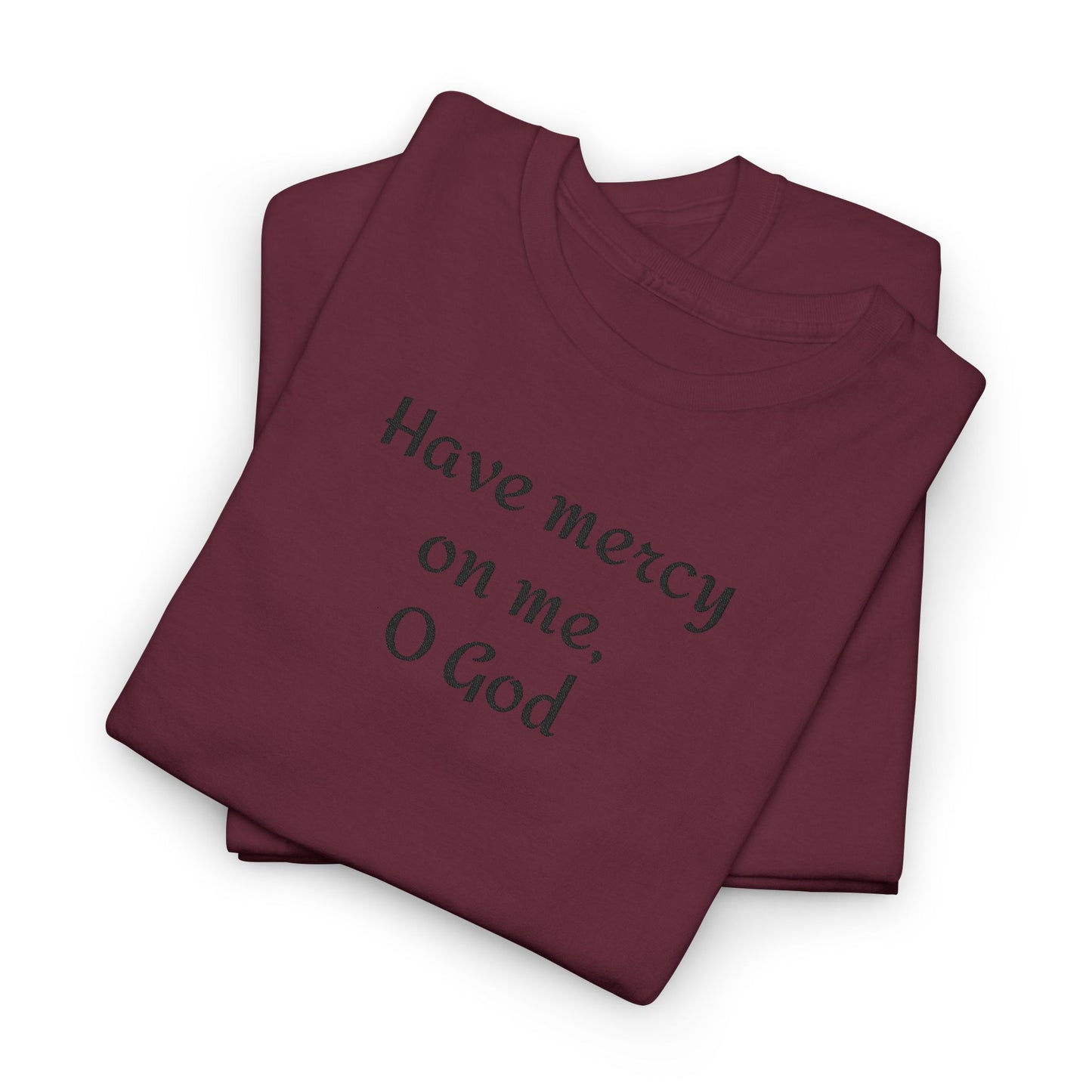 Unisex Heavy Cotton Tee with Inspirational Quote - Casual Wear for Everyday Life, Faith-Based Gift, Religious Tee, Comfort Fit, [...]