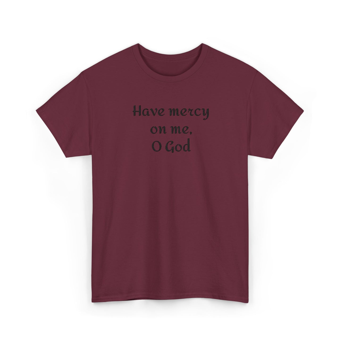 Unisex Heavy Cotton Tee with Inspirational Quote - Casual Wear for Everyday Life, Faith-Based Gift, Religious Tee, Comfort Fit, [...]