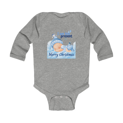 Cute Infant Long Sleeve Bodysuit