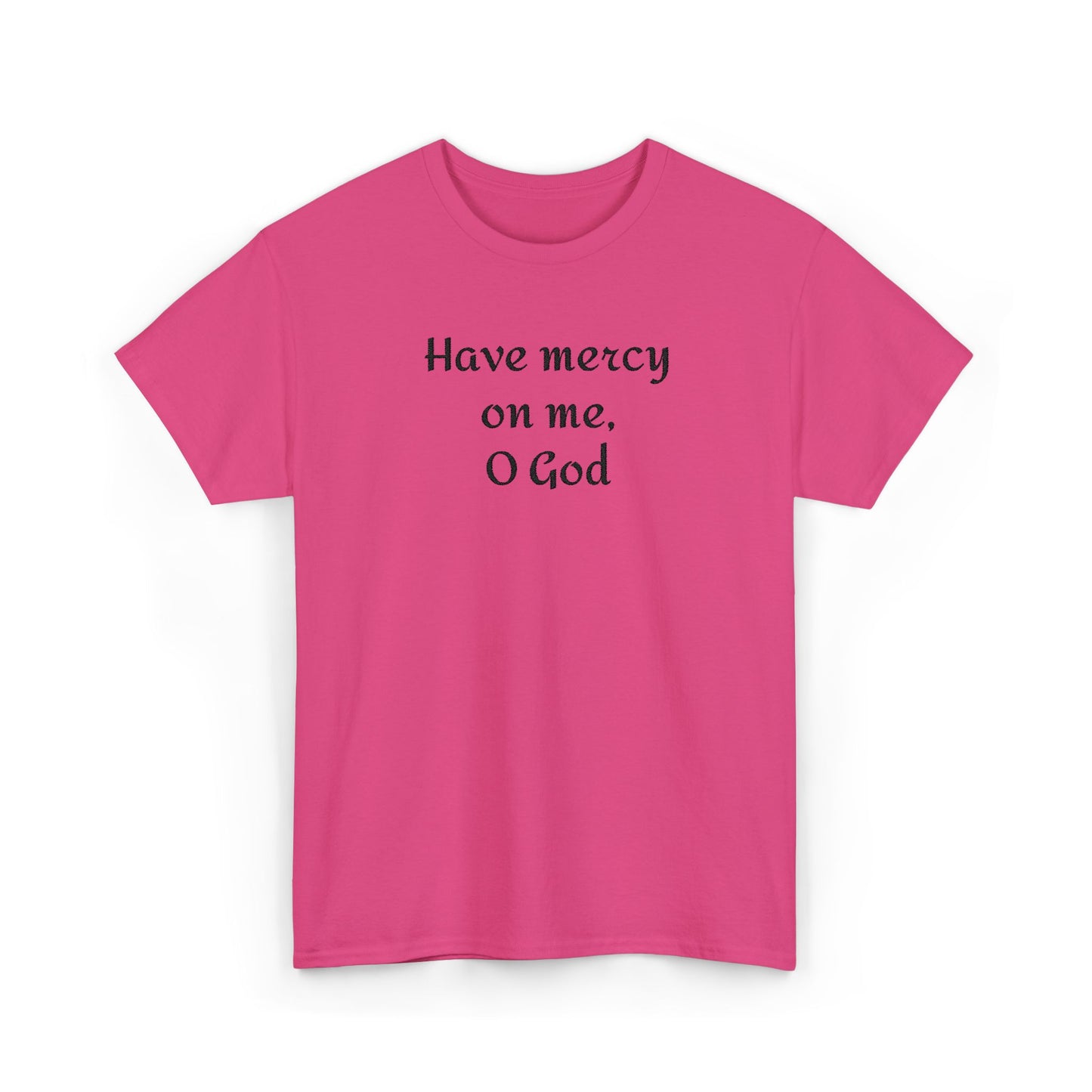 Unisex Heavy Cotton Tee with Inspirational Quote - Casual Wear for Everyday Life, Faith-Based Gift, Religious Tee, Comfort Fit, [...]