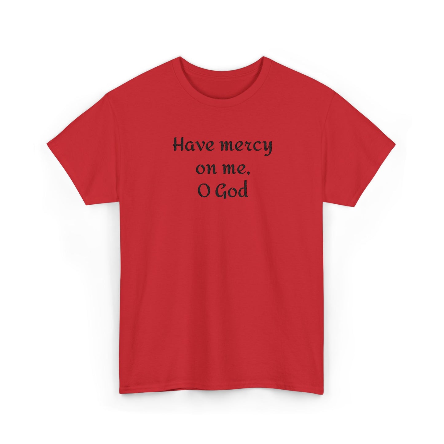 Unisex Heavy Cotton Tee with Inspirational Quote - Casual Wear for Everyday Life, Faith-Based Gift, Religious Tee, Comfort Fit, [...]