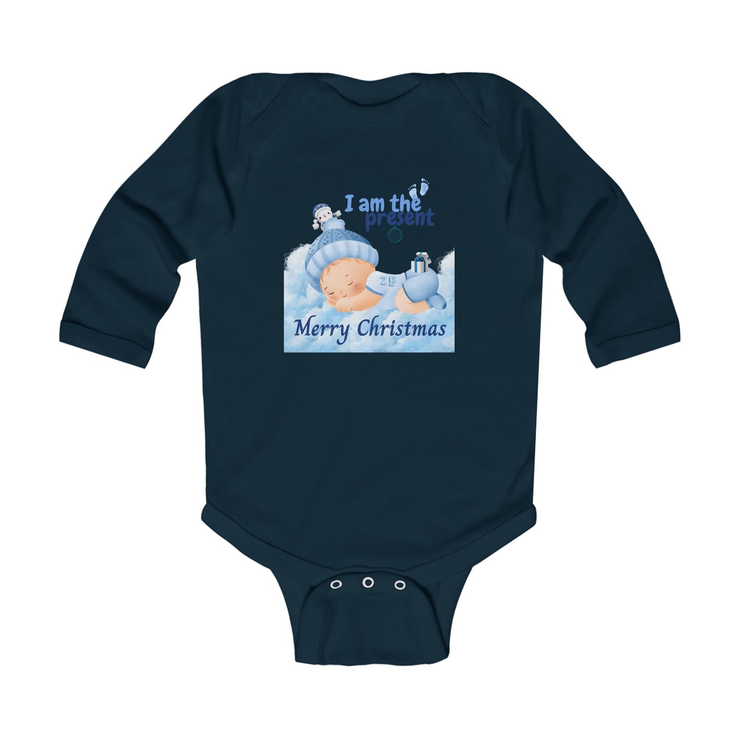 Cute Infant Long Sleeve Bodysuit