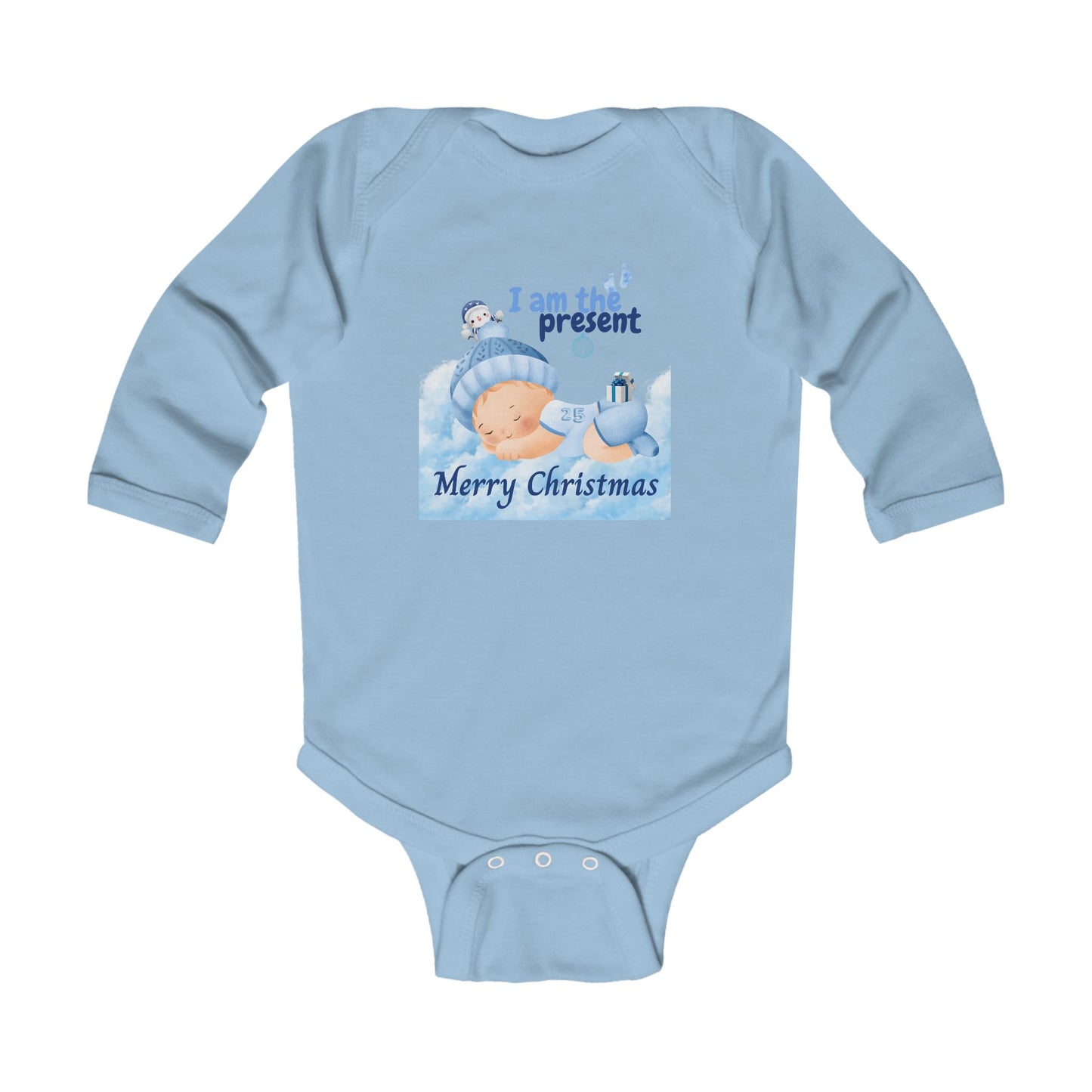 Cute Infant Long Sleeve Bodysuit