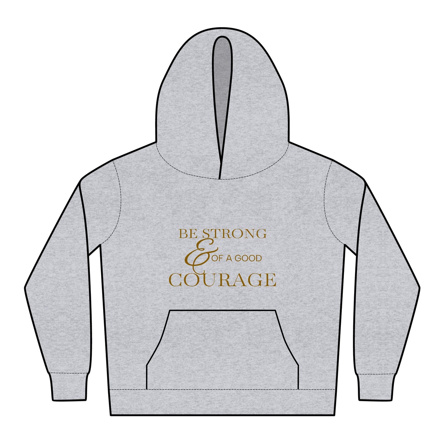 Joshua 1:9 Kids Hoodie