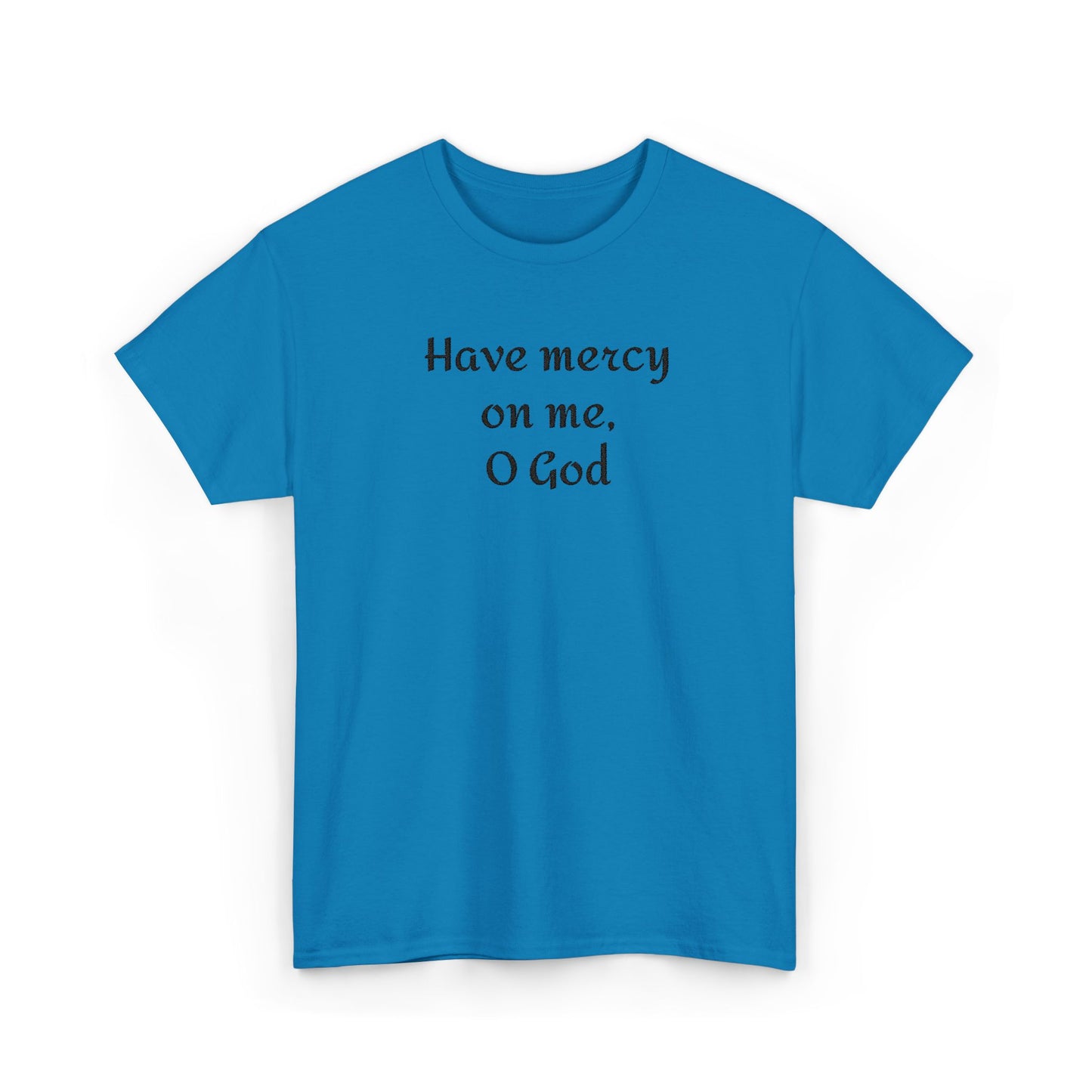 Unisex Heavy Cotton Tee with Inspirational Quote - Casual Wear for Everyday Life, Faith-Based Gift, Religious Tee, Comfort Fit, [...]