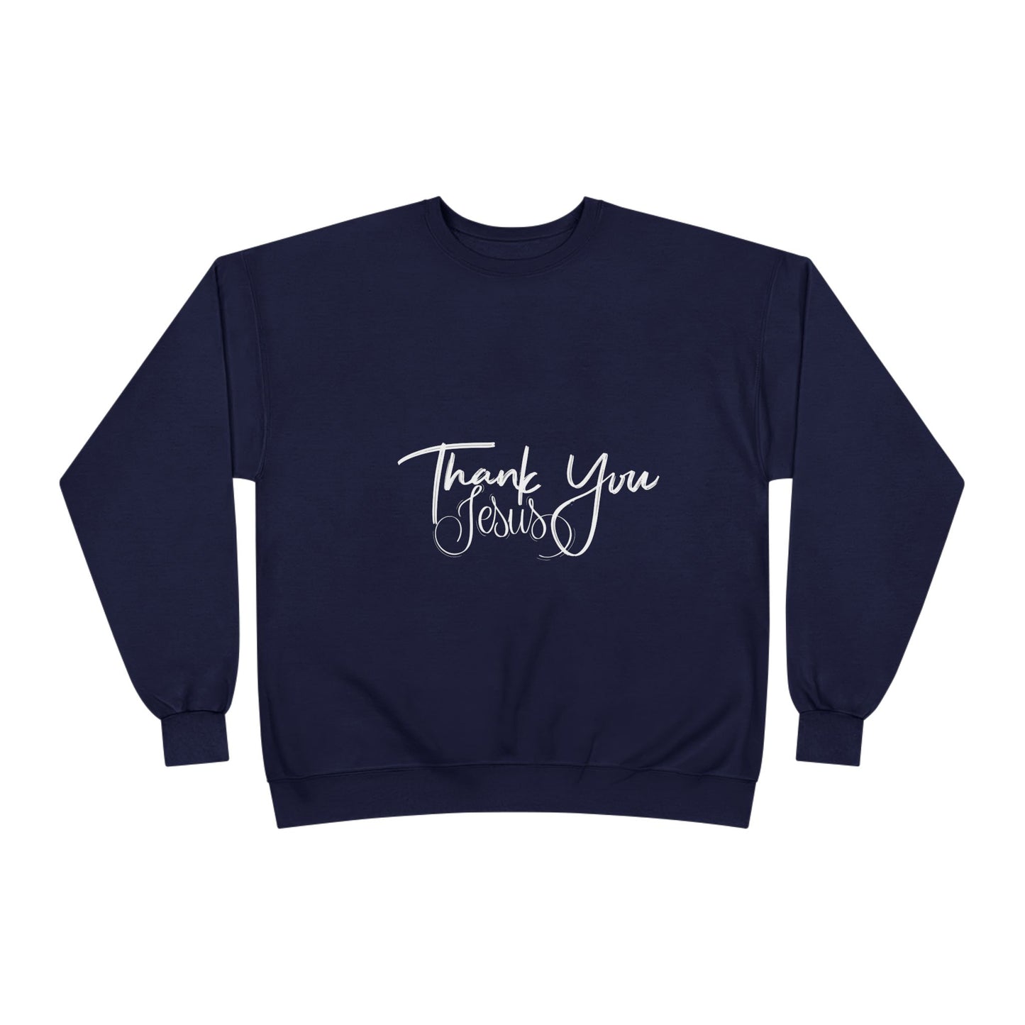 Thank You Eco-Friendly Crewneck Sweatshirt