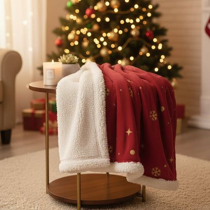 Dad's Cozy Christmas Blanket